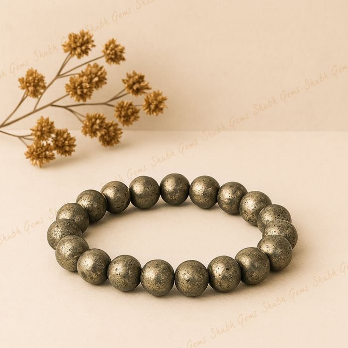 Pyrite Bracelet for Luck